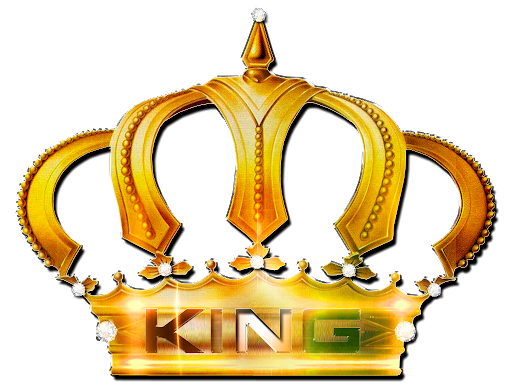Golden Crown King Transparent PNG Image