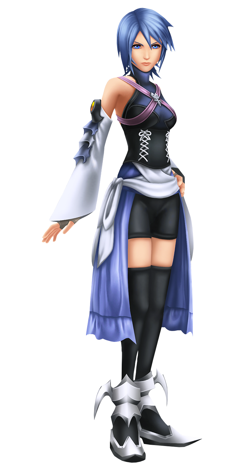 Kingdom Hearts Aqua Transparent PNG Image