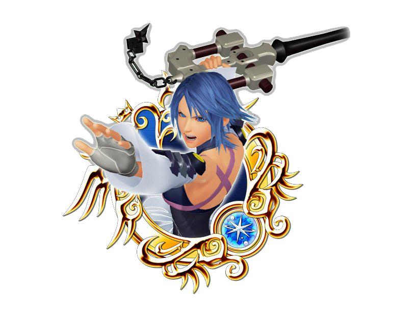 Kingdom Hearts Aqua Transparent PNG Image
