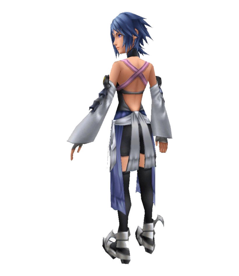 Kingdom Hearts Aqua Transparent PNG Image
