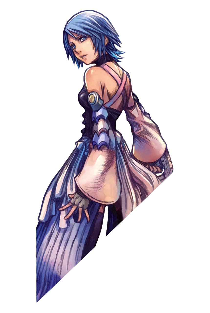 Kingdom Hearts Aqua Transparent PNG Image