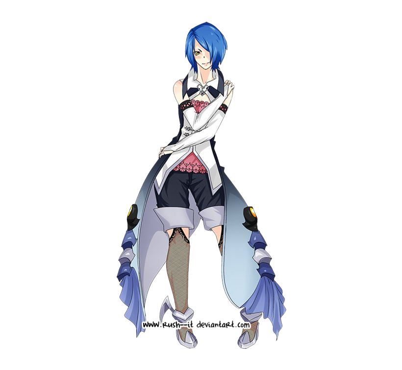 Kingdom Hearts Aqua Transparent PNG Image