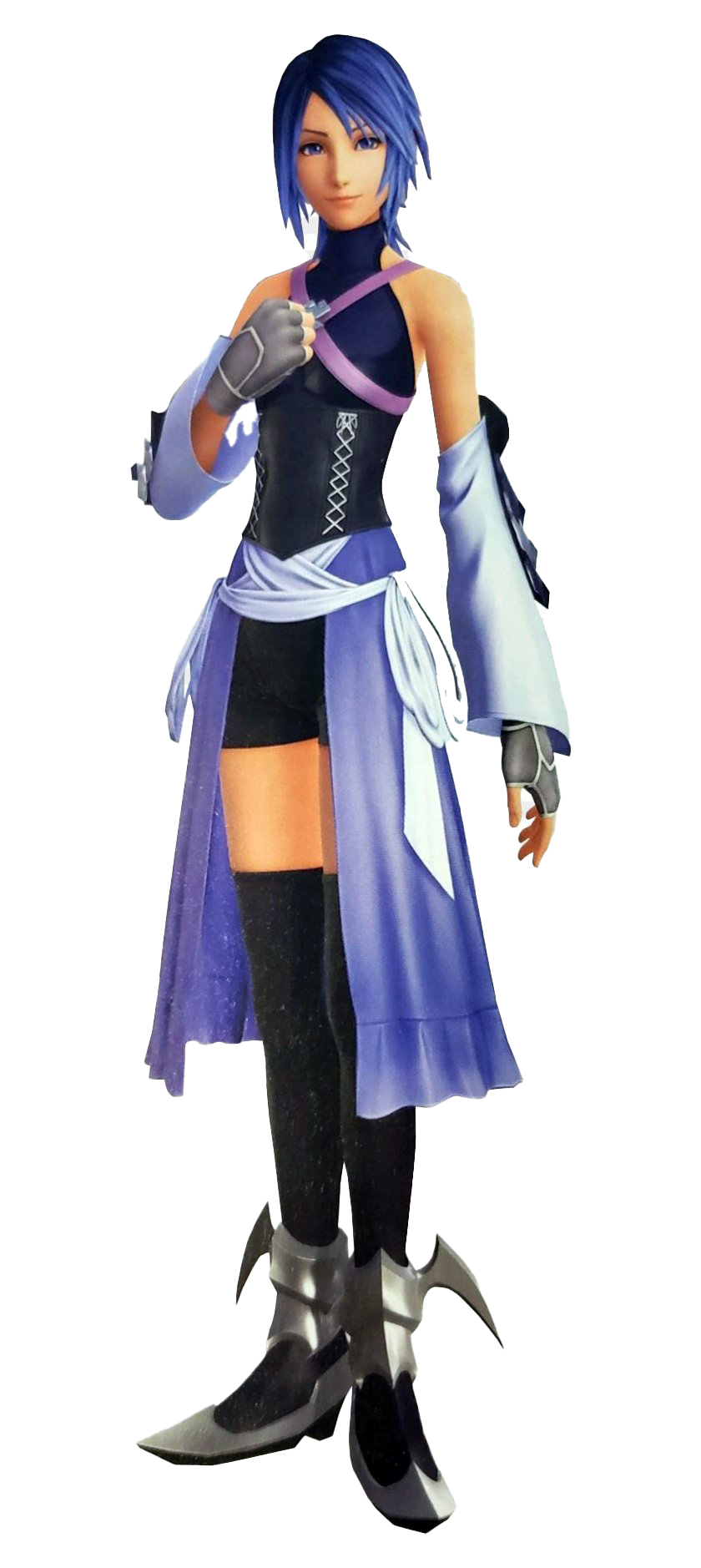 Kingdom Hearts Aqua Transparent PNG Image