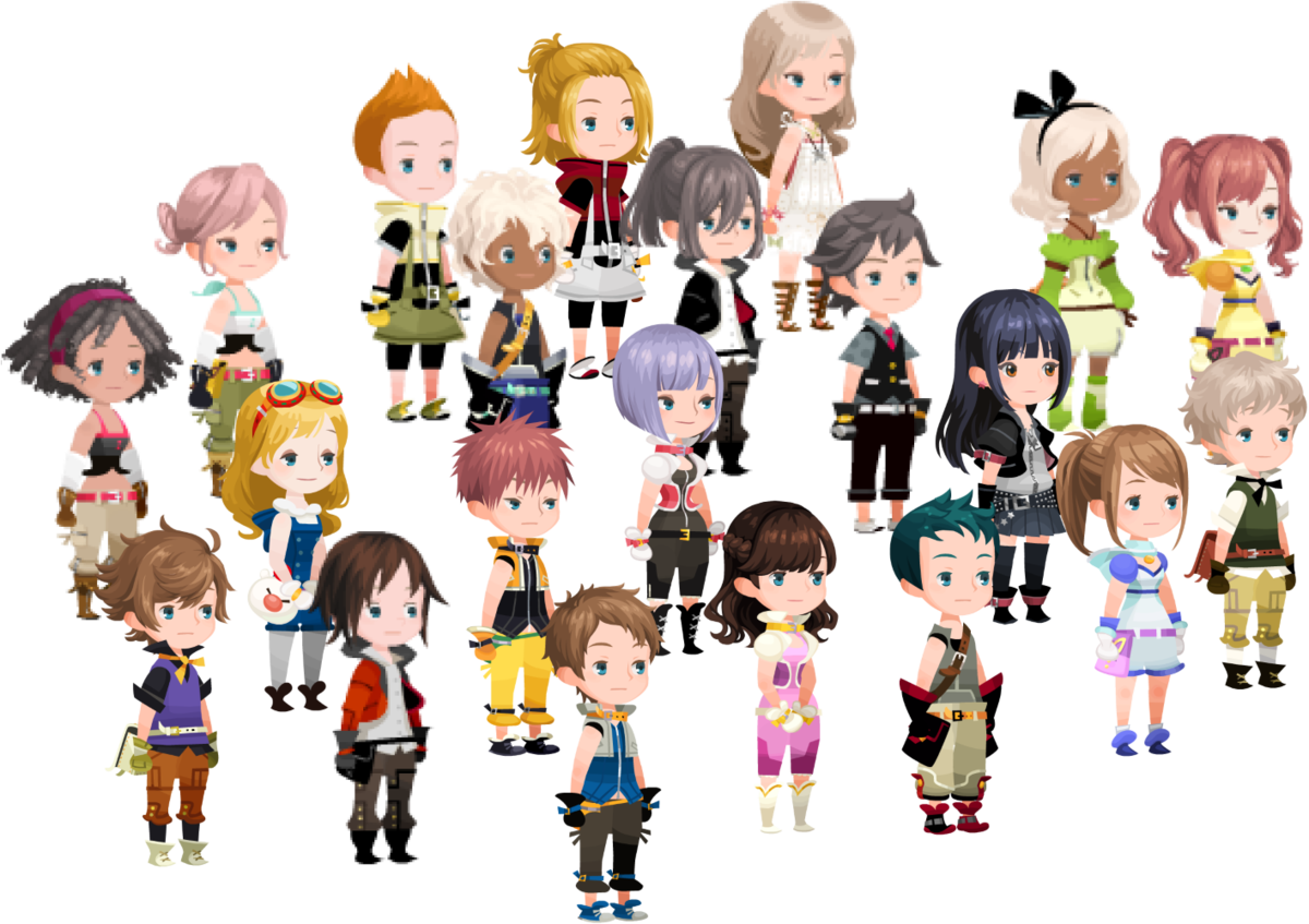 Kingdom Hearts Dandelions Transparent PNG Image