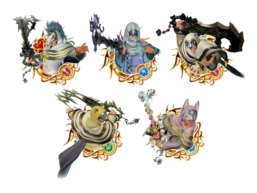 Kingdom Hearts Foretellers Transparent PNG Image