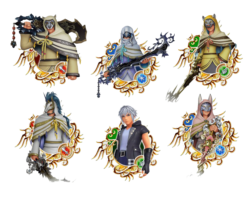 Kingdom Hearts Foretellers Transparent PNG Image