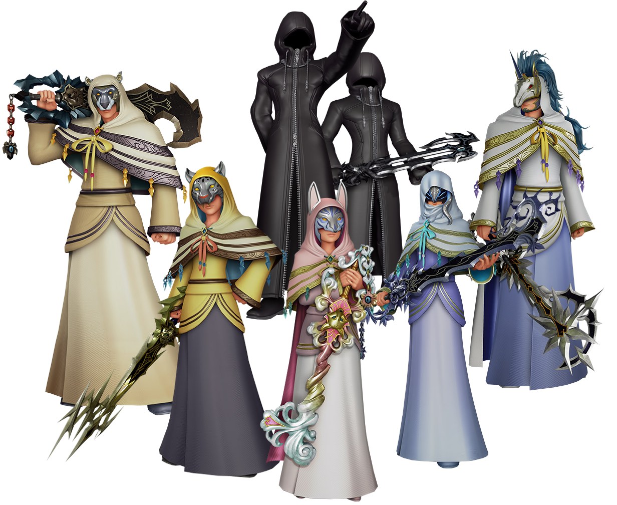 Kingdom Hearts Foretellers Transparent PNG Image