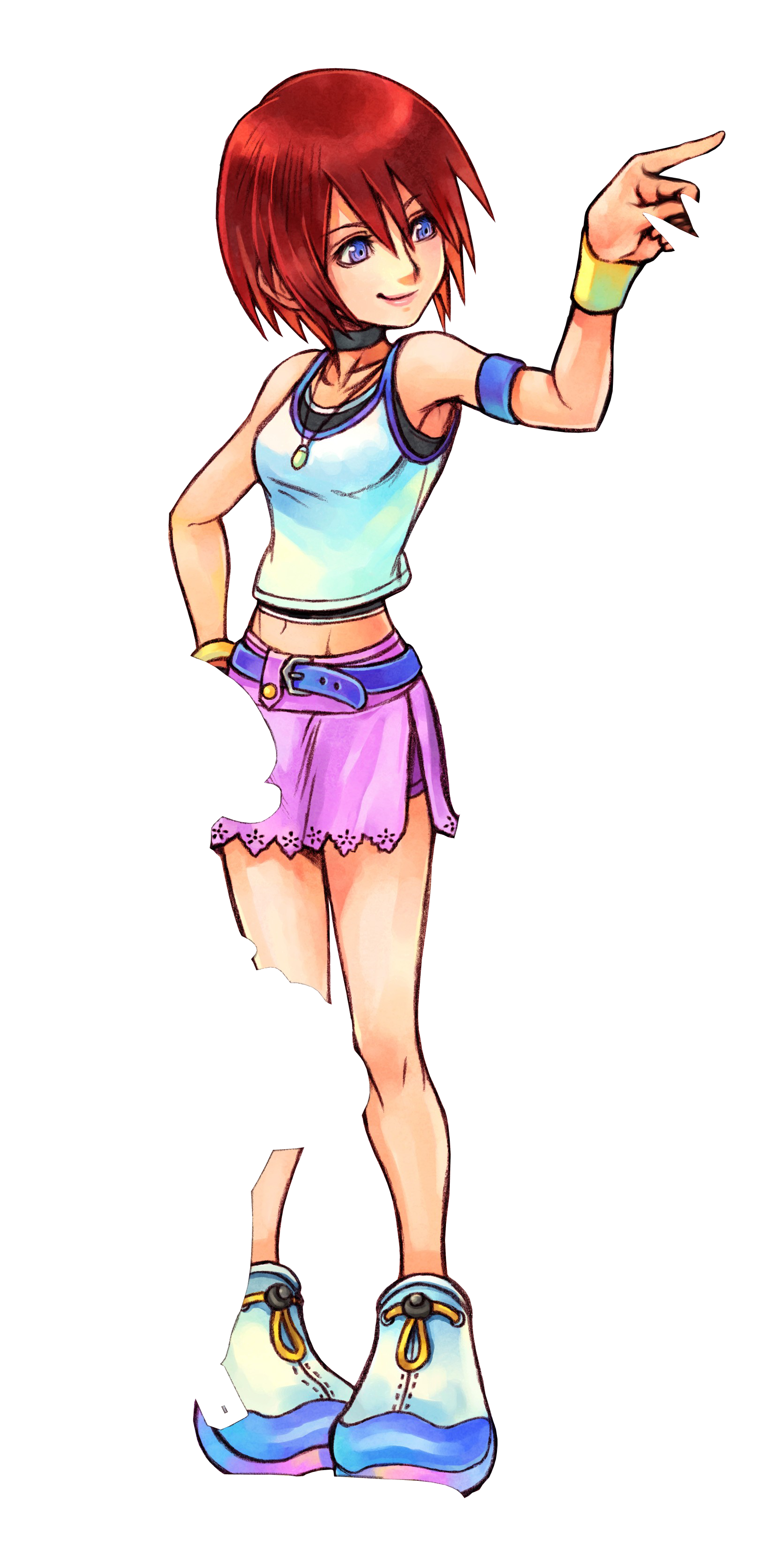Kingdom Hearts Kairi Transparent PNG Image