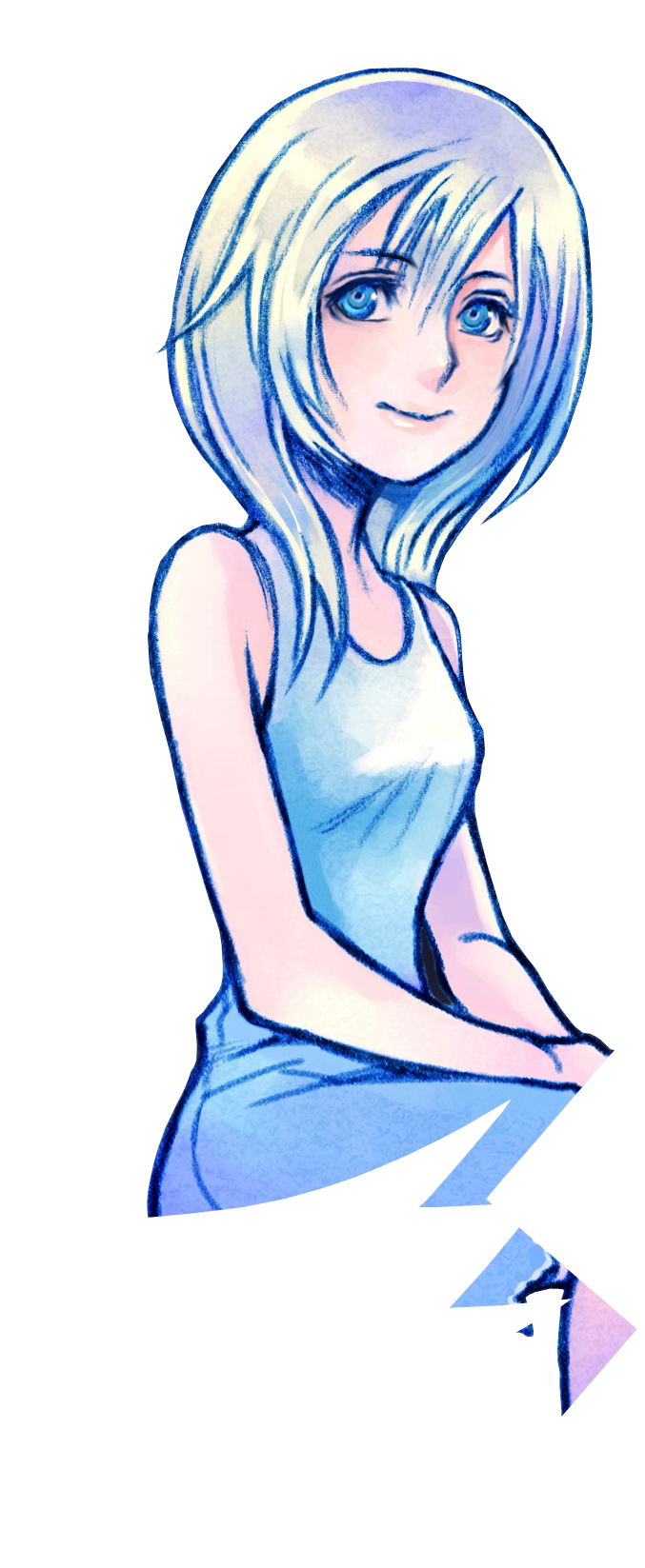 Kingdom Hearts Namine Transparent PNG Image