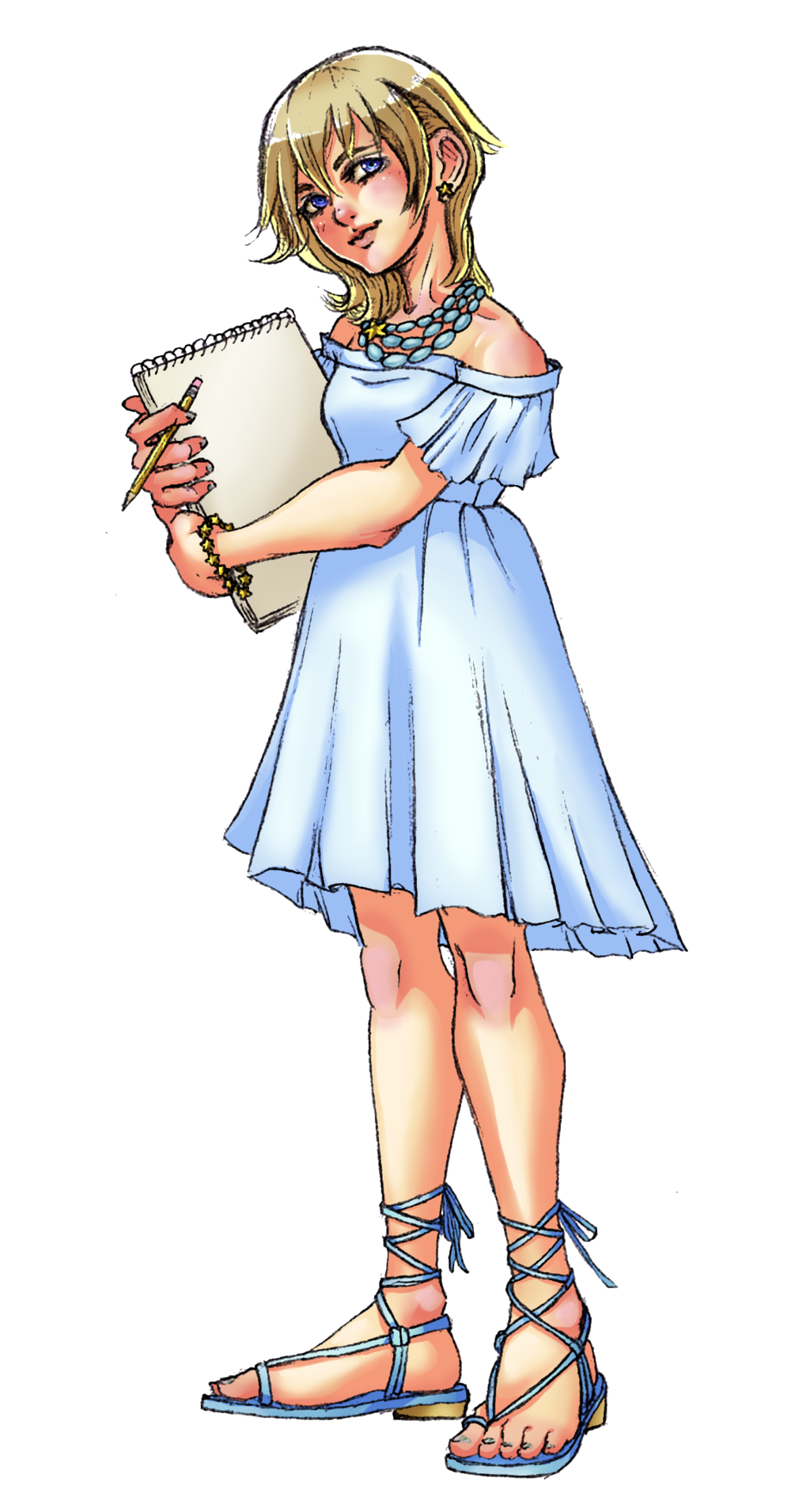 Kingdom Hearts Namine Transparent PNG Image