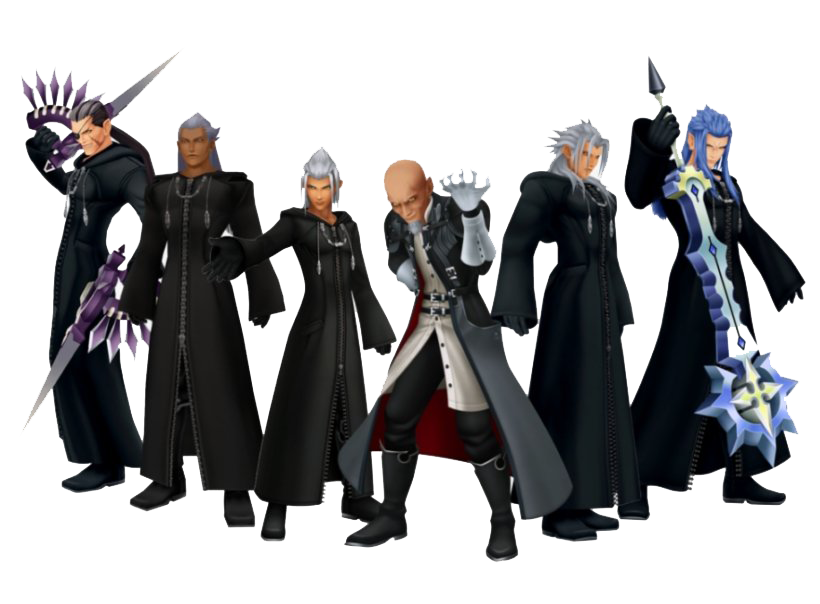 Kingdom Hearts Xiii Organization Transparent PNG Image