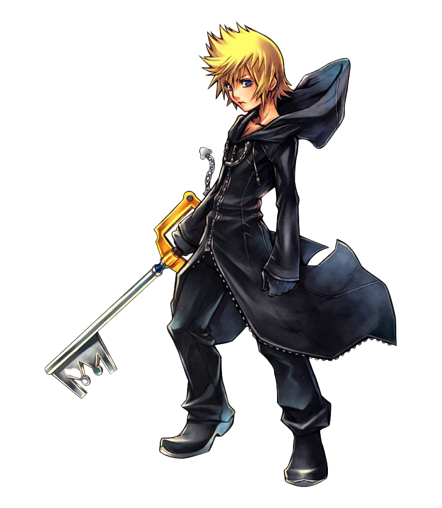 Kingdom Hearts Roxas Transparent PNG Image