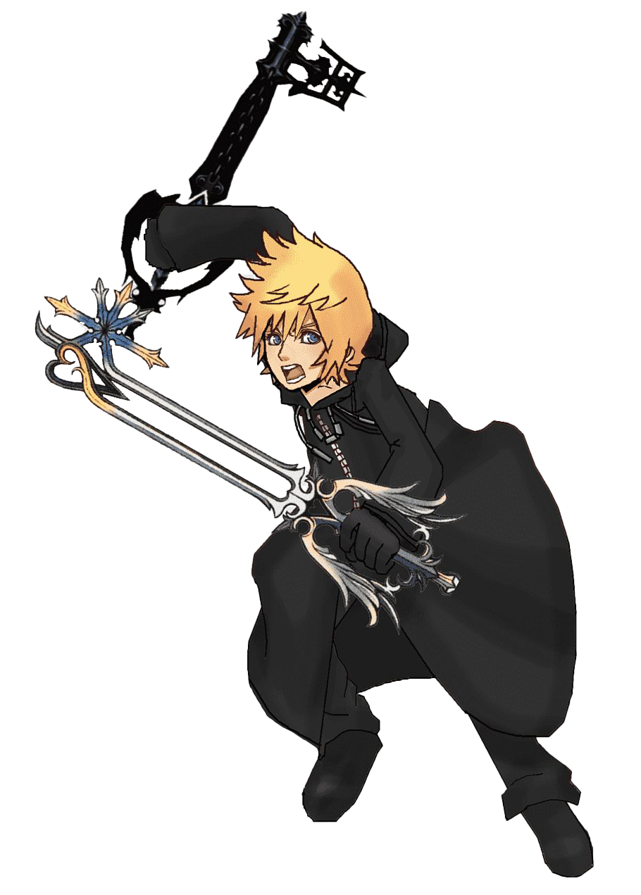 Kingdom Hearts Roxas Transparent PNG Image