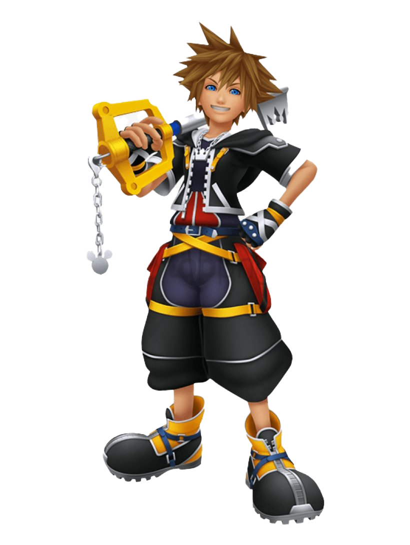 Kingdom Hearts Sora Transparent PNG Image