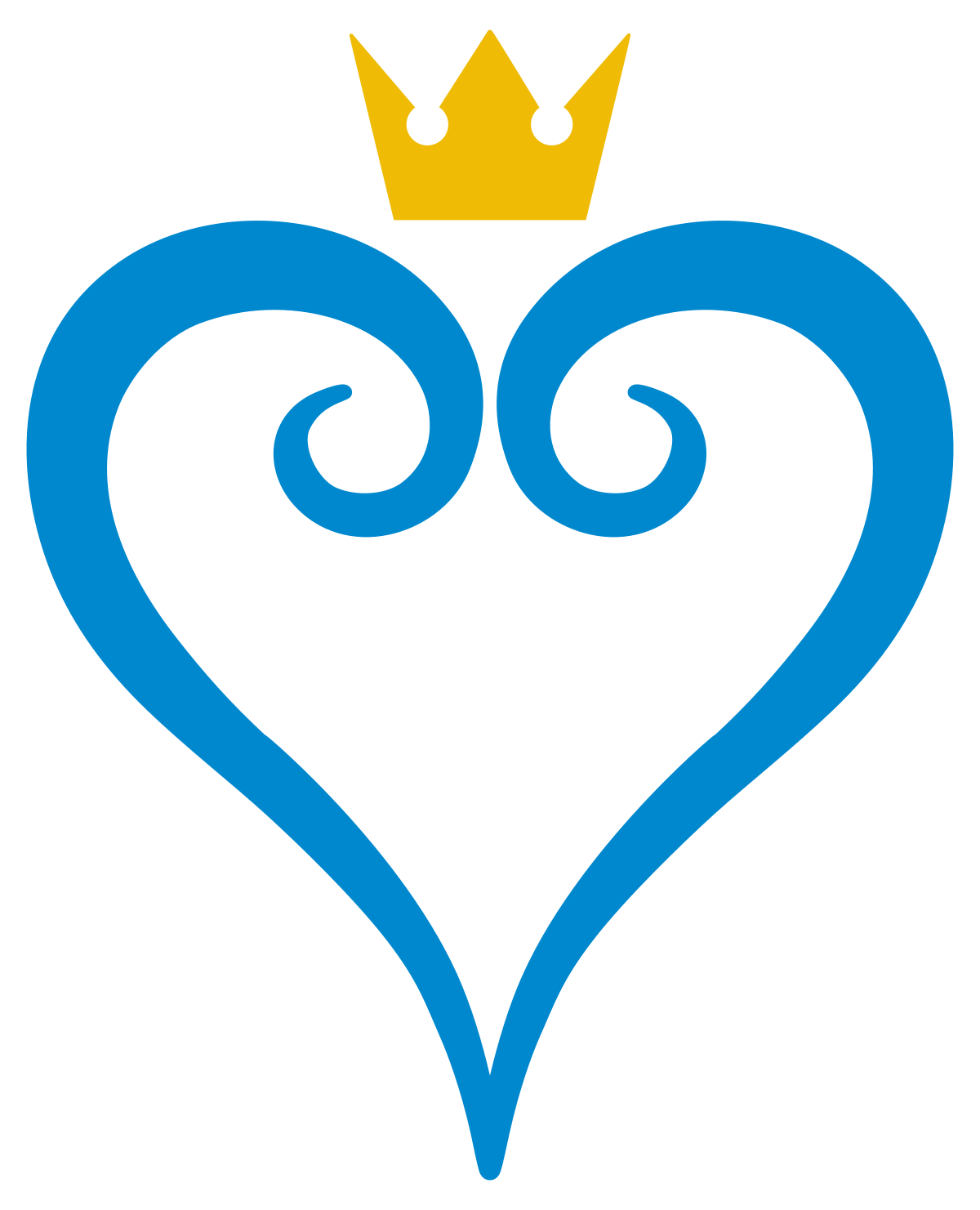 Kingdom Hearts Logo Transparent PNG Image