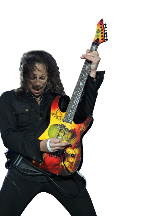 Kirk Hammett Transparent PNG Image