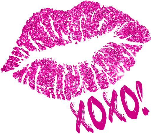 Pink Kiss Transparent PNG Image