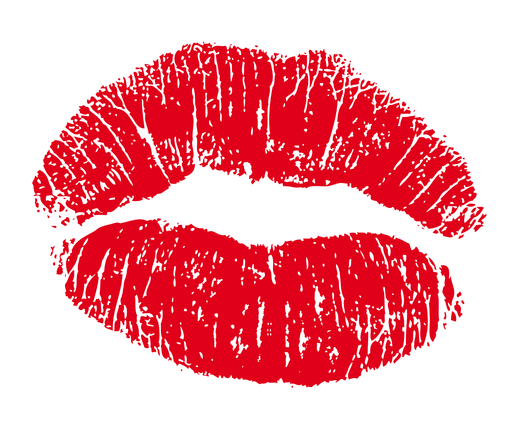 Kiss Red Transparent PNG Image