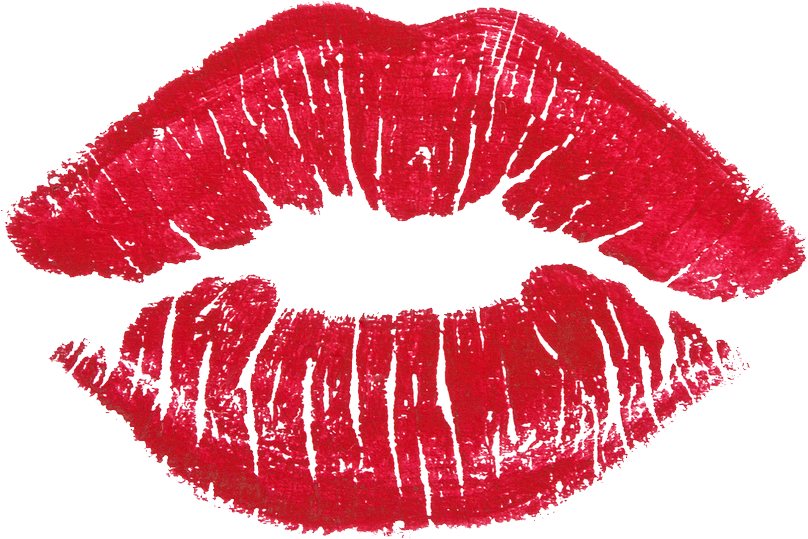 Kiss Red Transparent PNG Image