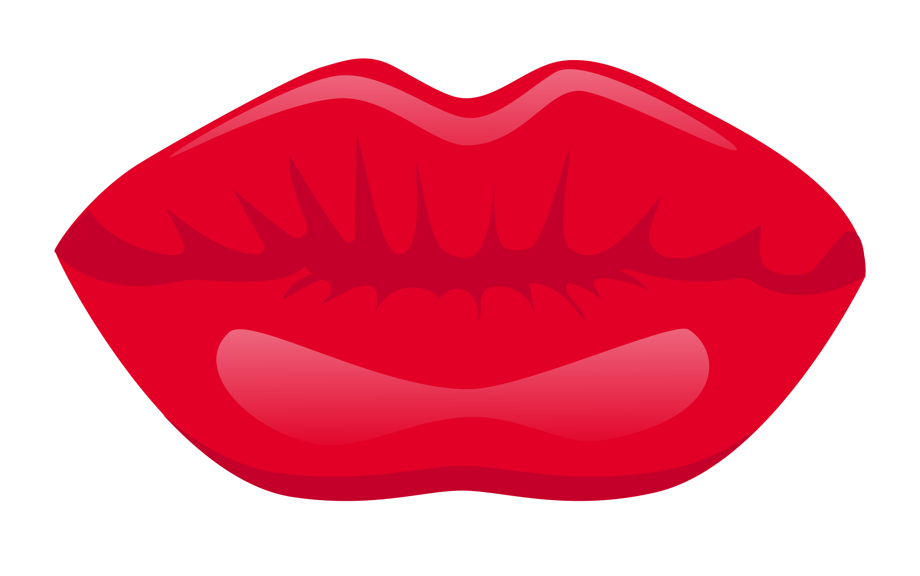 Kiss Red Transparent PNG Image
