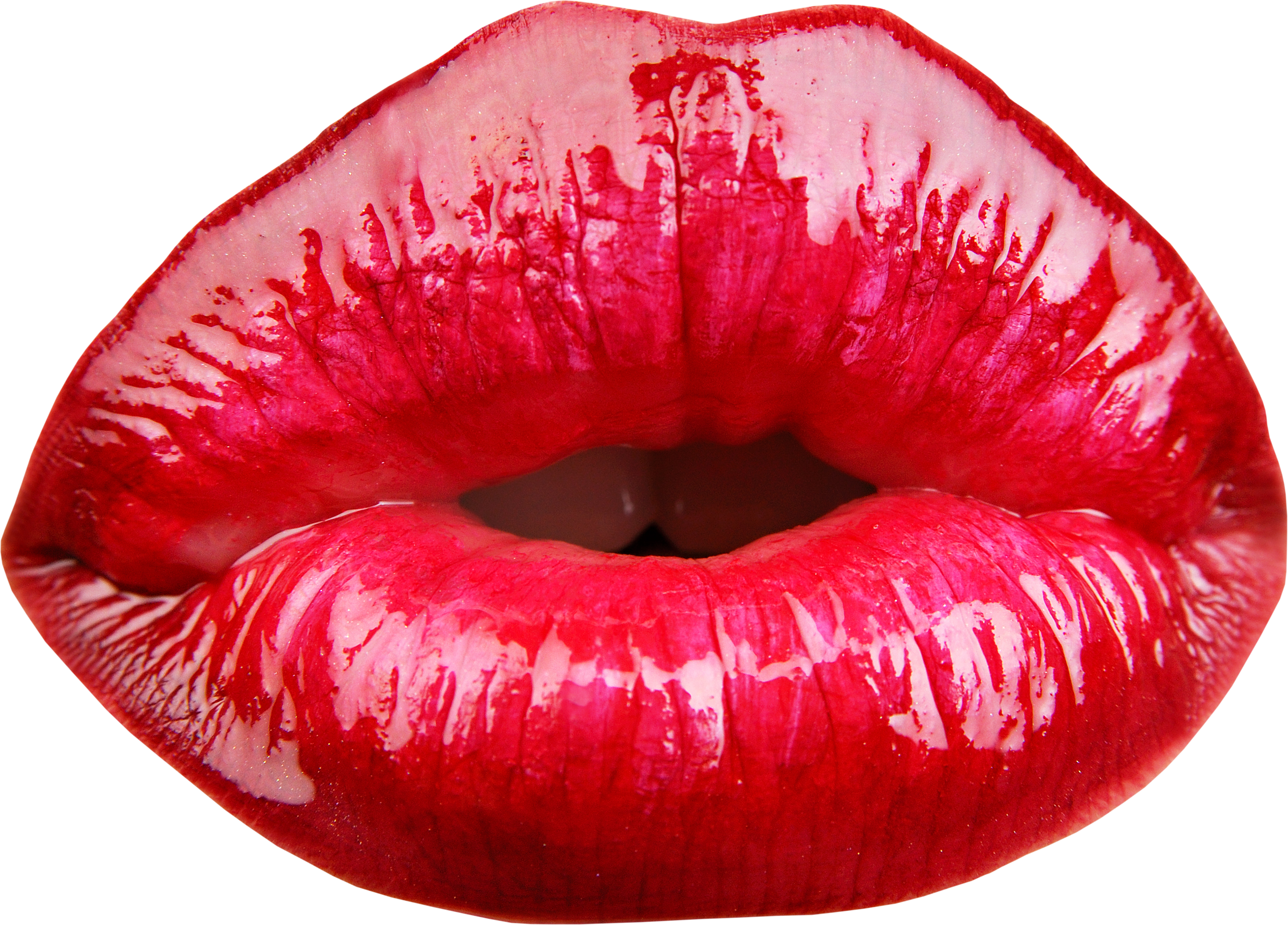 Kiss Red Transparent PNG Image