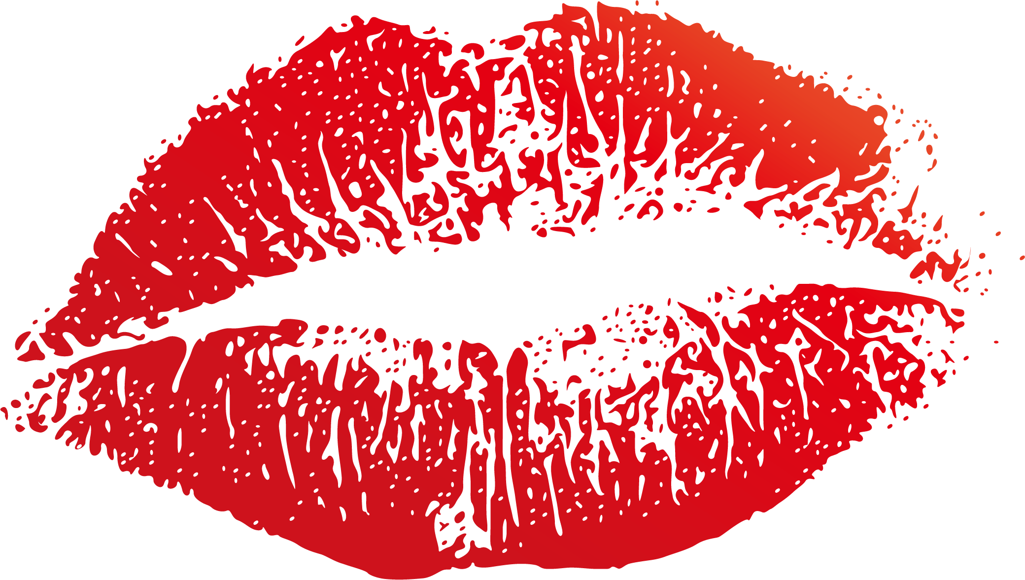 Kiss Red Transparent PNG Image