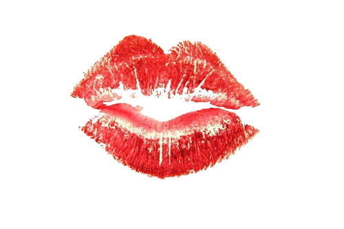 Lipstick Kiss Transparent PNG Image