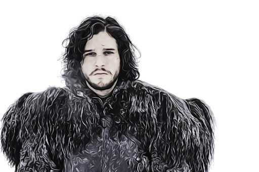 Thrones Of Kit Game Harington Transparent PNG Image