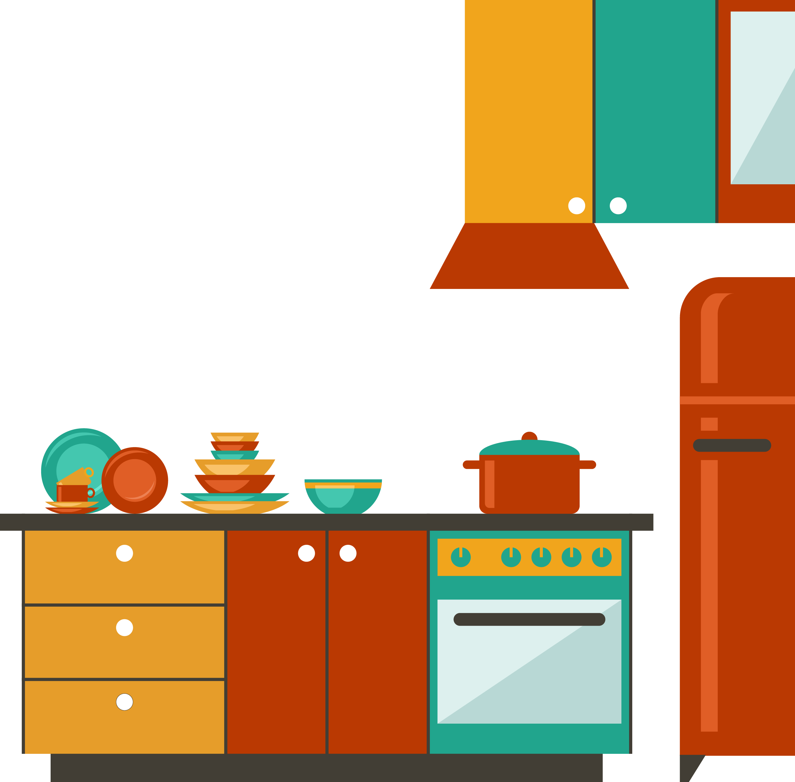 Vector Kitchen Transparent PNG Image