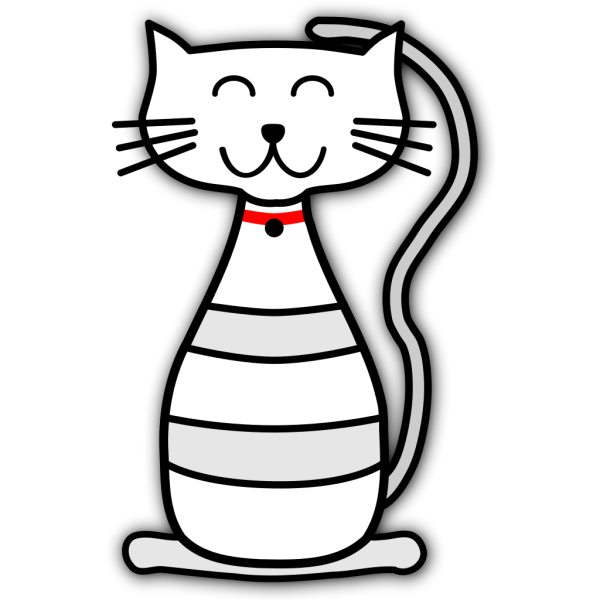 Vector Kitten Transparent PNG Image
