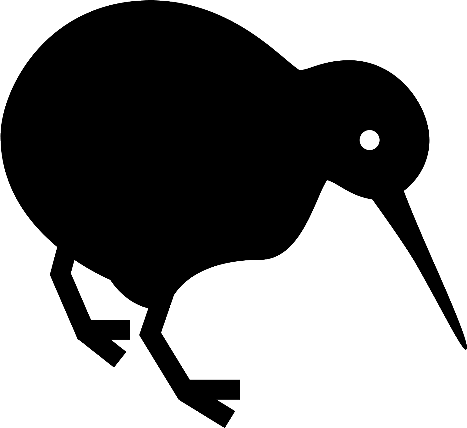 Kiwi Vector Bird Transparent PNG Image