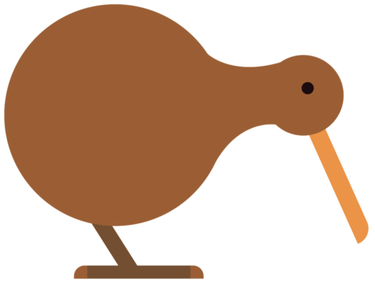 Wild Kiwi Bird Transparent PNG Image