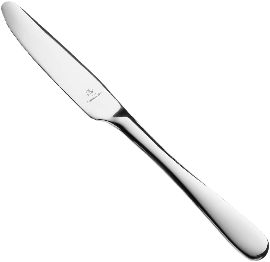 Steel Butter Knife Transparent PNG Image
