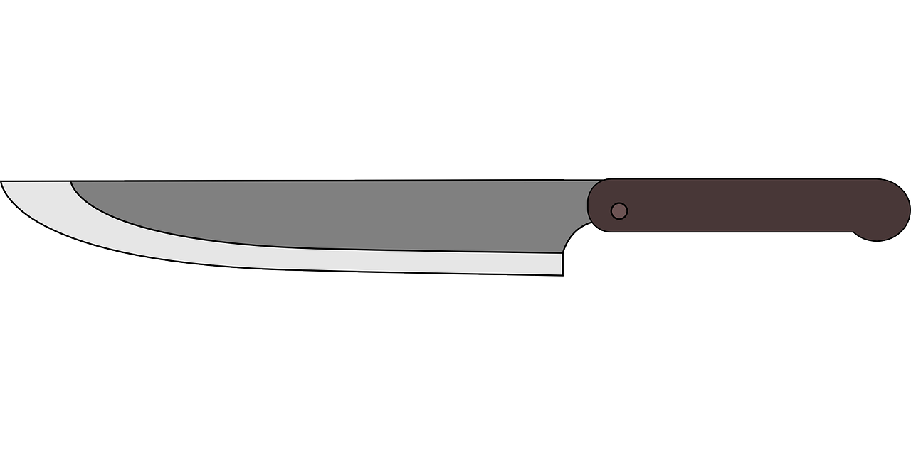 Metal Knife Kitchen Transparent PNG Image