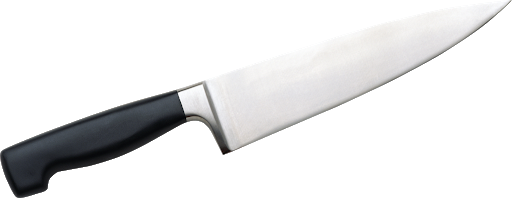 Silver Knife Kitchen Transparent PNG Image