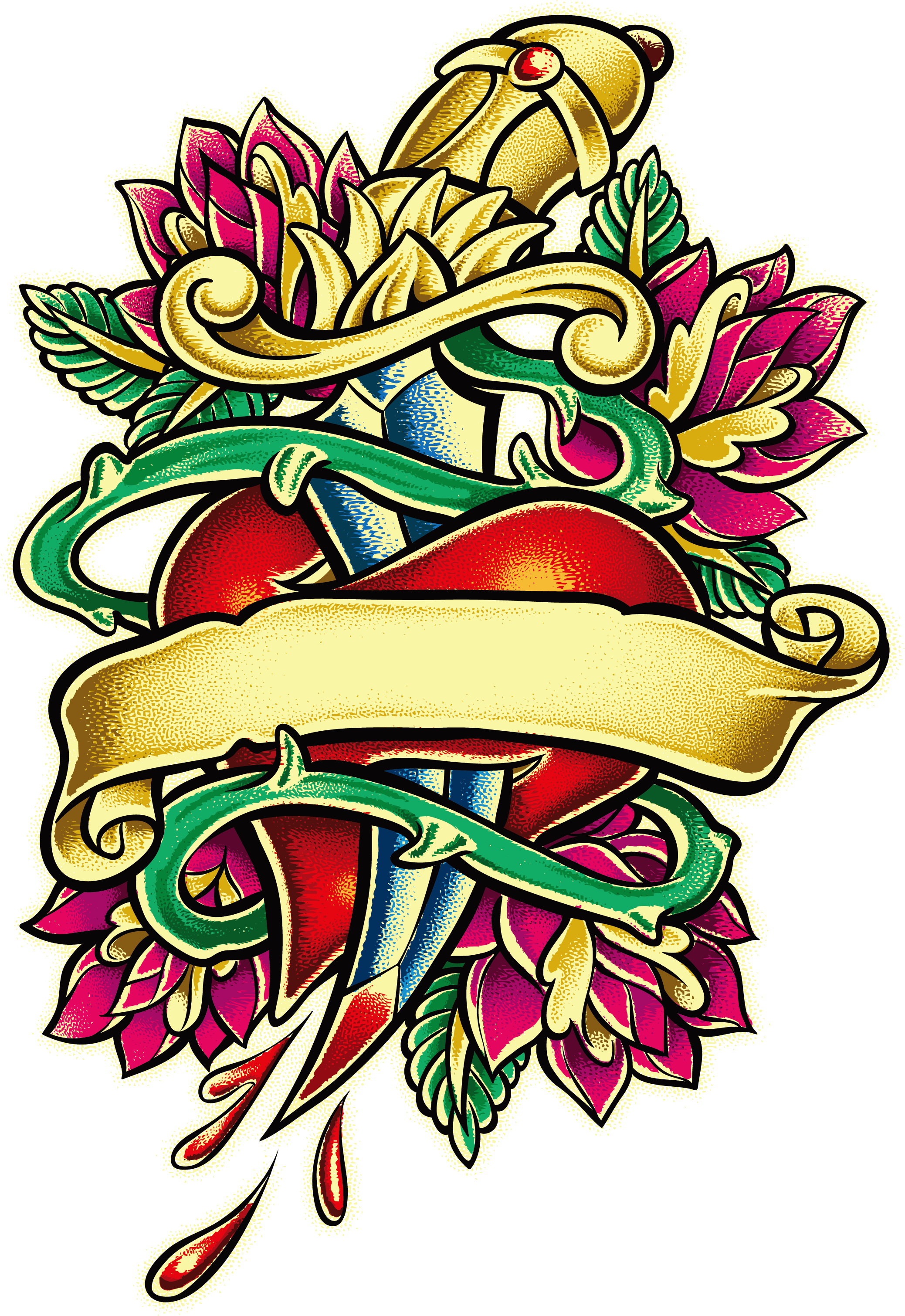 Rose Vector Fragrance Tattoo Transparent PNG Image