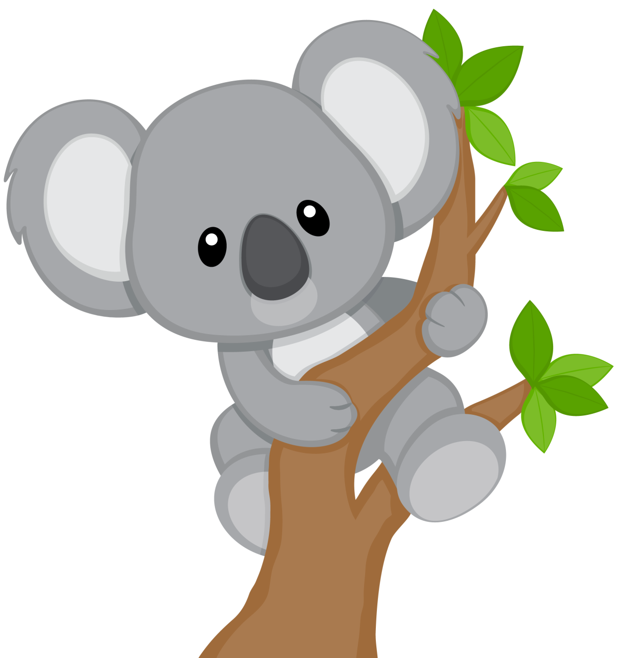 Koala Face Transparent PNG Image