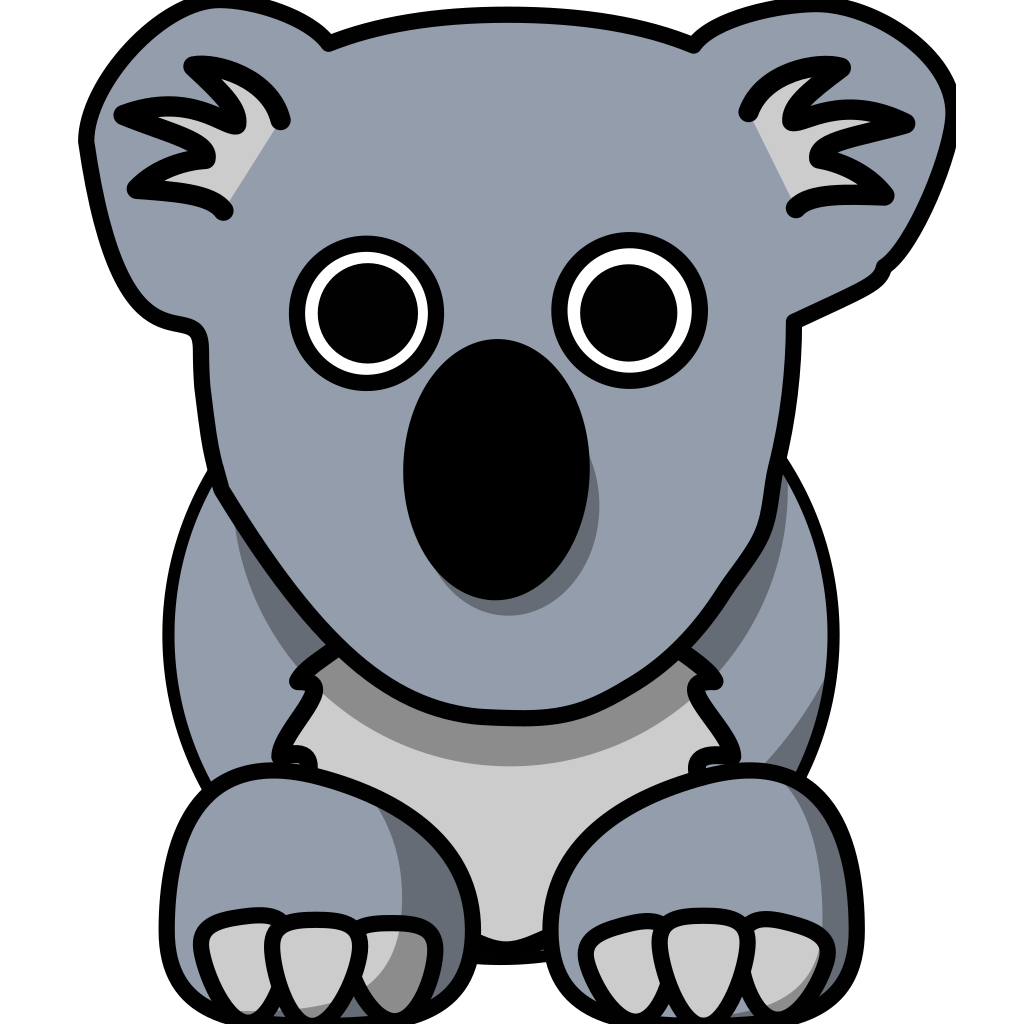 Koala Vecrtor Transparent PNG Image