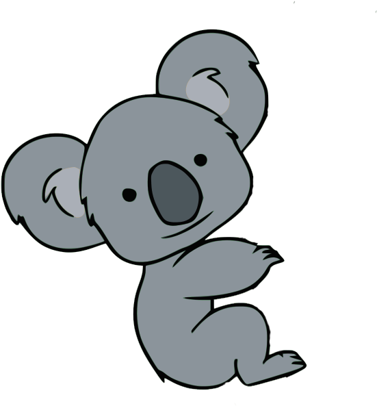 Koala Vecrtor Transparent PNG Image