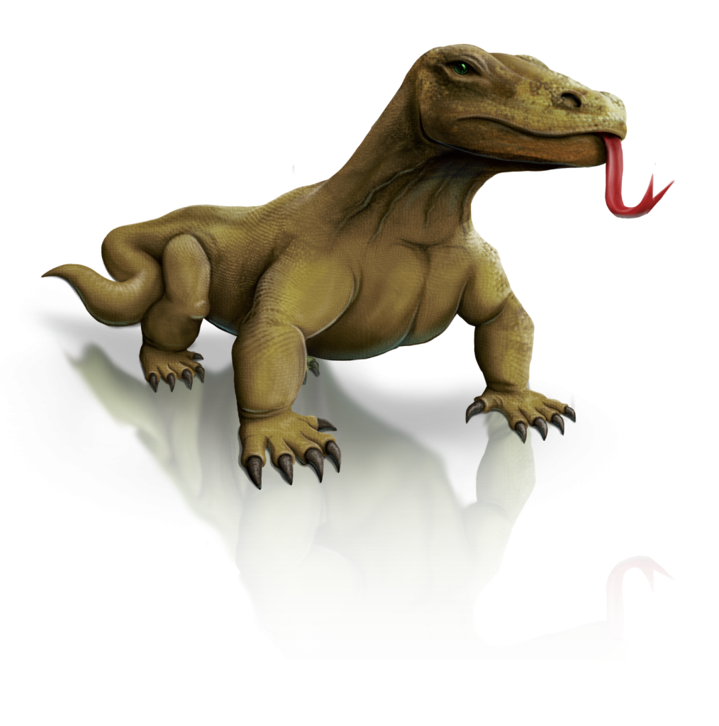 Komodo Dragon Transparent PNG Image