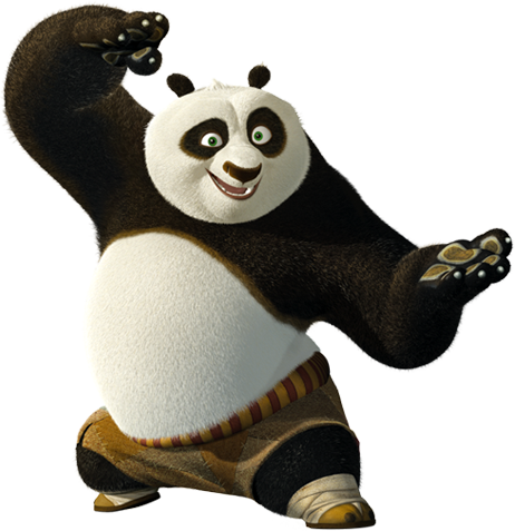Kung Fu Panda Transparent PNG Image