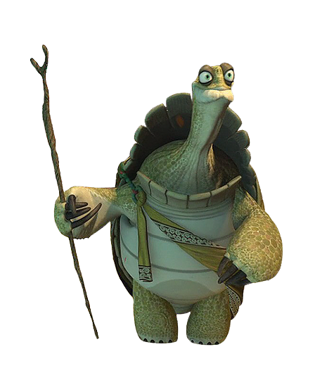 Kung Fu Panda Turtle Transparent PNG Image