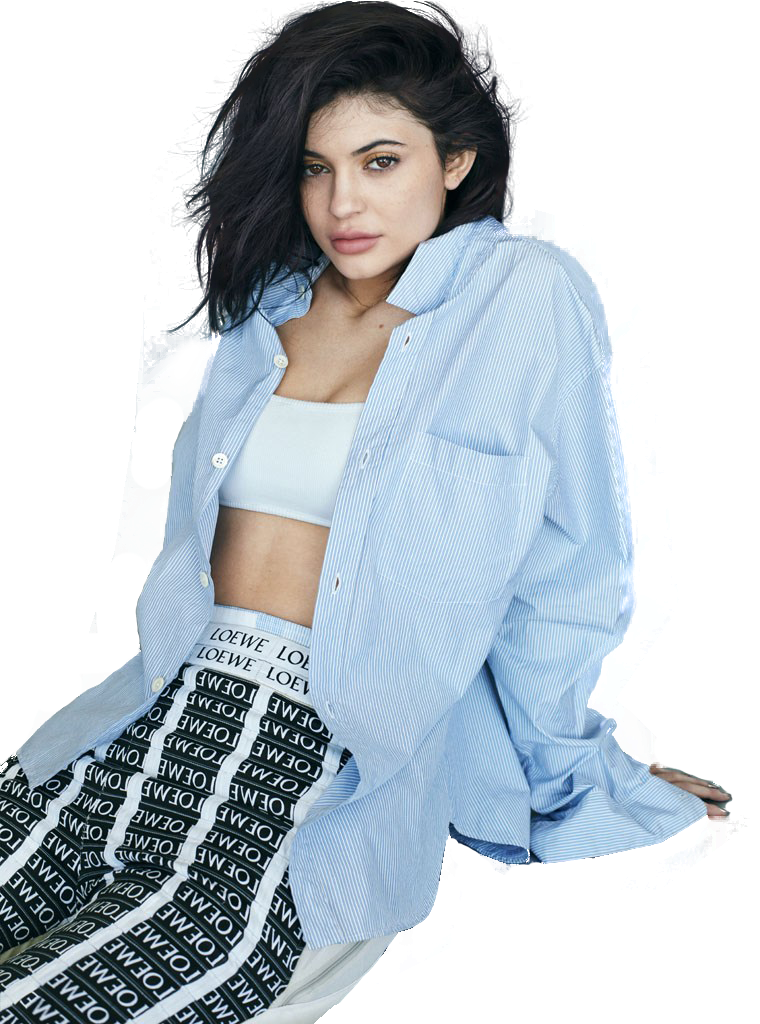 Kylie Jenner Background Transparent PNG Image