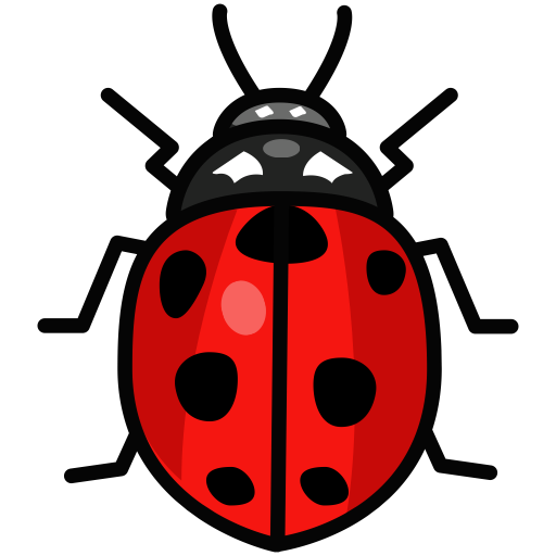 Ladybug Insect Red Transparent PNG Image