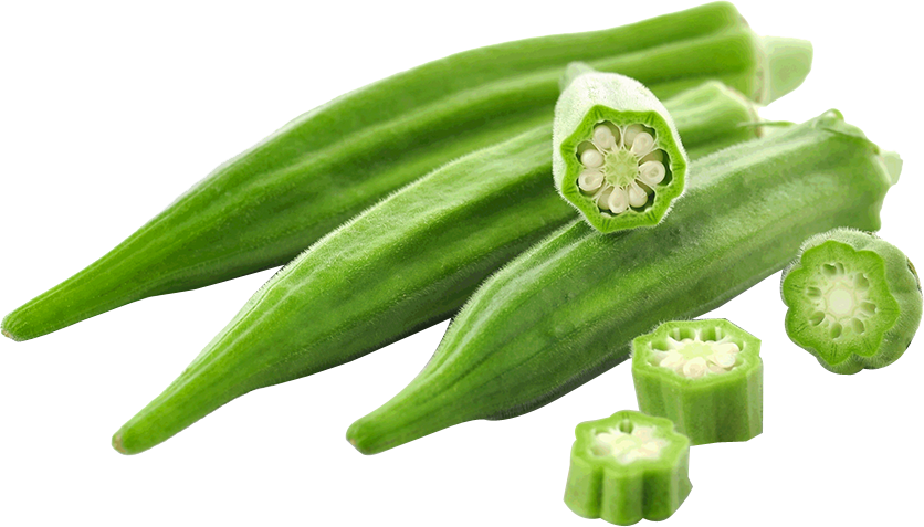 Lady Finger Transparent PNG Image