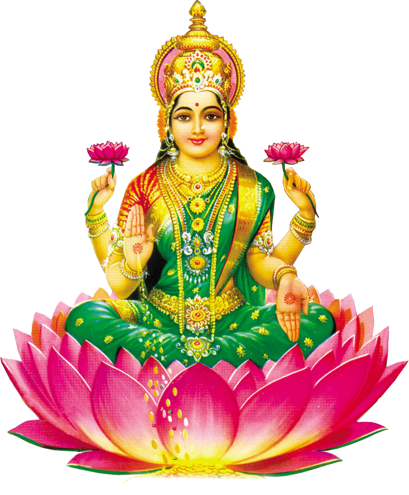 Lakshmi Transparent PNG Image