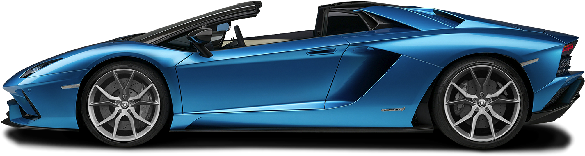 Lamborghini Side Colorful View Transparent PNG Image