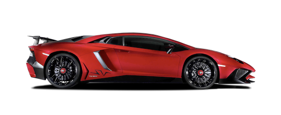 Lamborghini Side Colorful View Transparent PNG Image