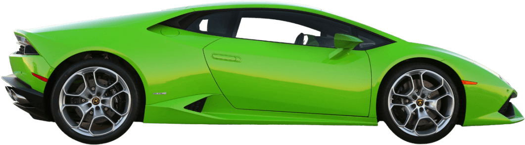 Lamborghini Side Colorful View Transparent PNG Image