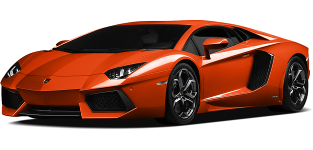 Convertible Lamborghini Red Transparent PNG Image